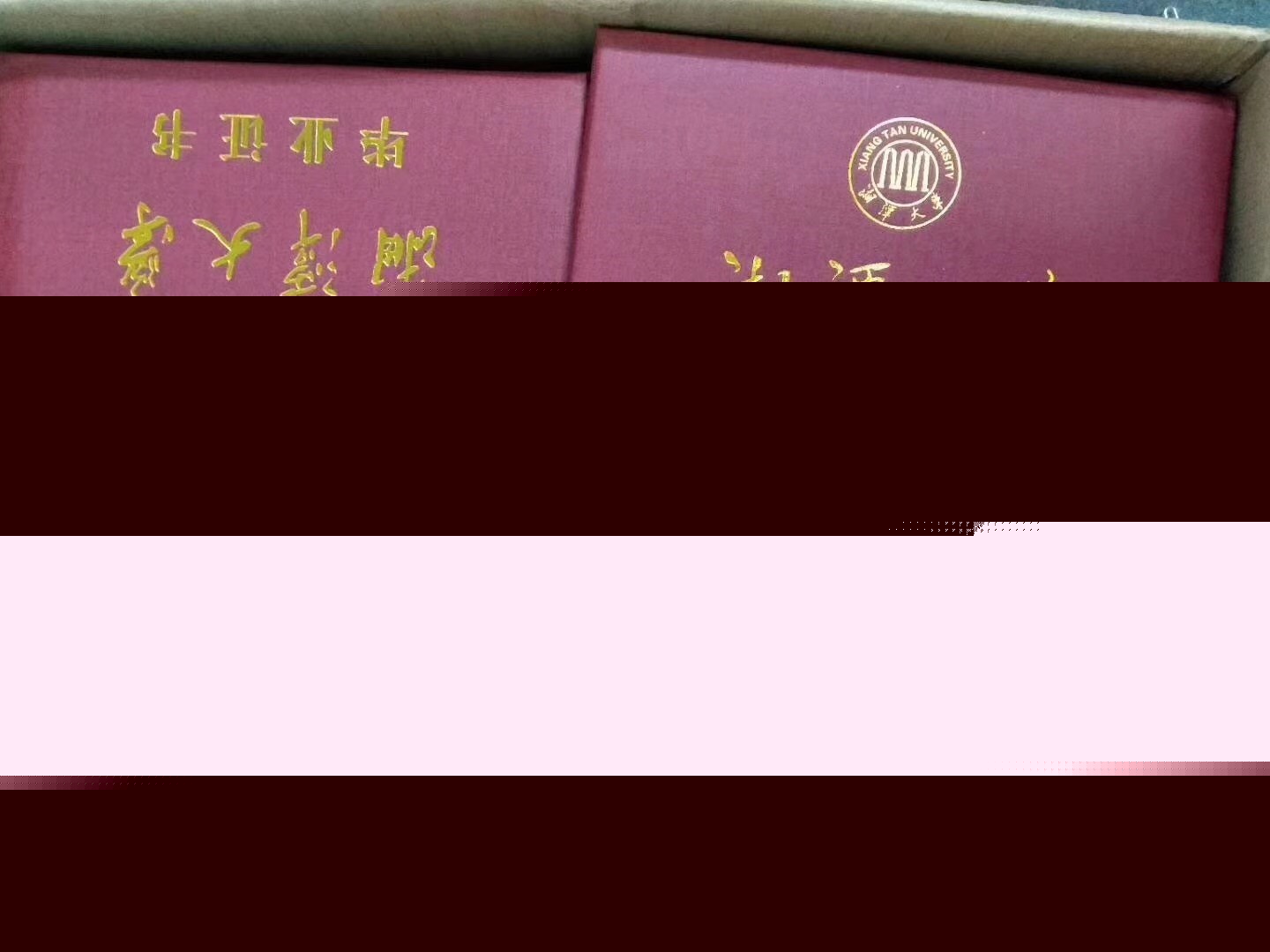 毕业证 湘潭大学