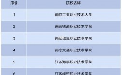 南京专科学校排名(南京最好的公办大专)