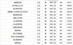 四川二本院校名单(成都二本大学排名一览表)